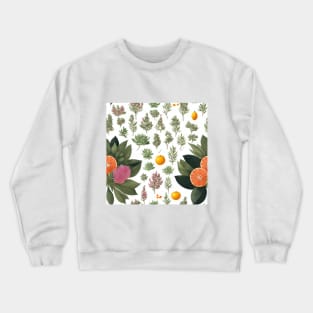 Chromatic Botanic Abstraction #53 Crewneck Sweatshirt